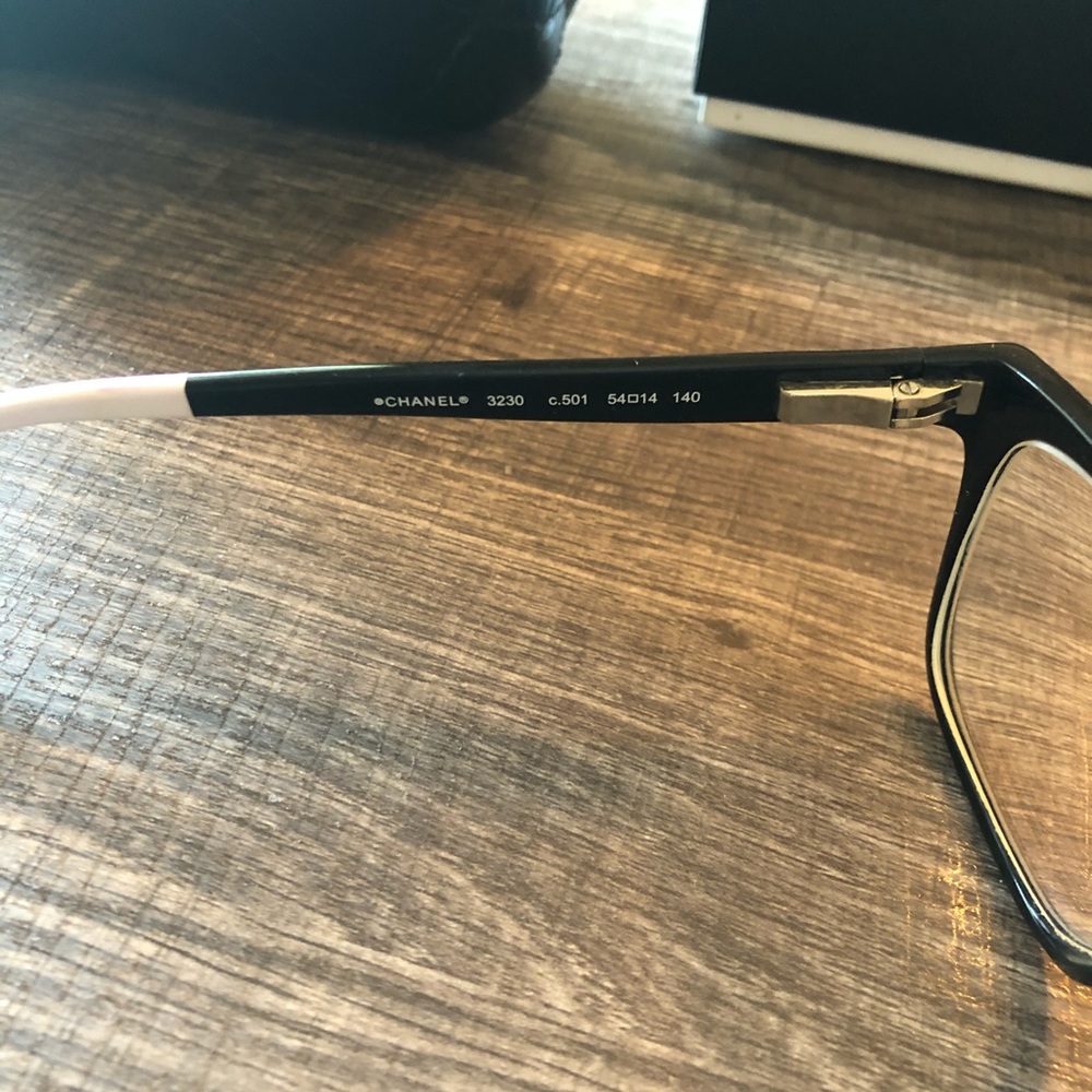 CHANEL Eyeglasses3230 Black&White c.501 54 14 140 - Picture 9 of 10